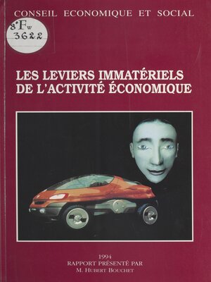 cover image of Les Leviers immatériels de l'activité économique